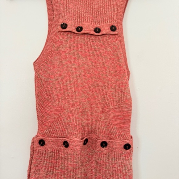 Zara SRPLS Ribbed Button Knit Dress - Picture 12 of 13